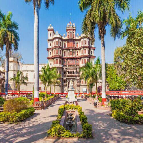 Rajwada,Is,A,Historical,Palace,In,Indore,City,,India
