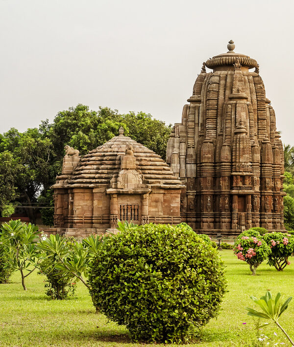 Bhubaneswar,,India,-,Rajarani,Temple,Is,An,Ancient,Hindu,Temple